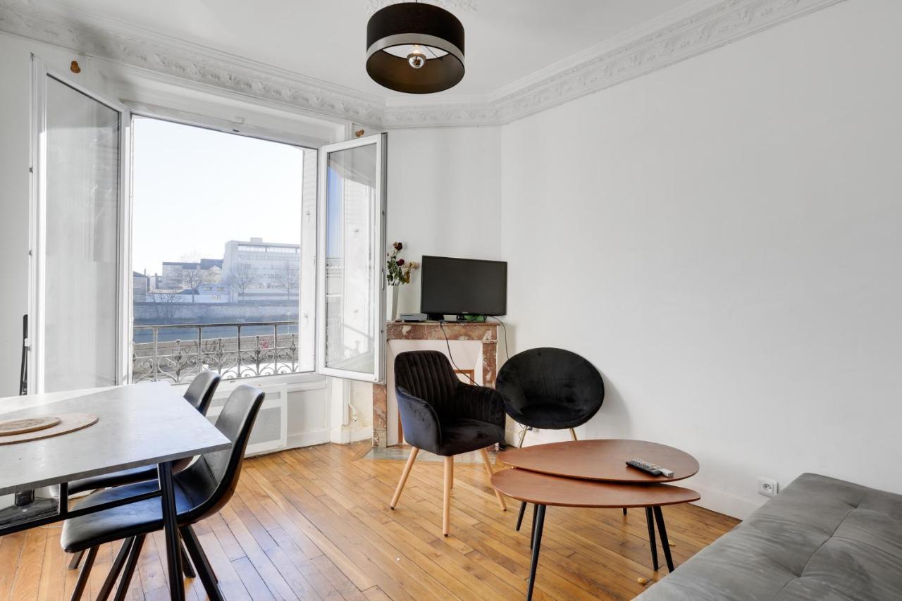 Appartement Meuble Quai De Seine Иври сюр Сен Екстериор снимка
